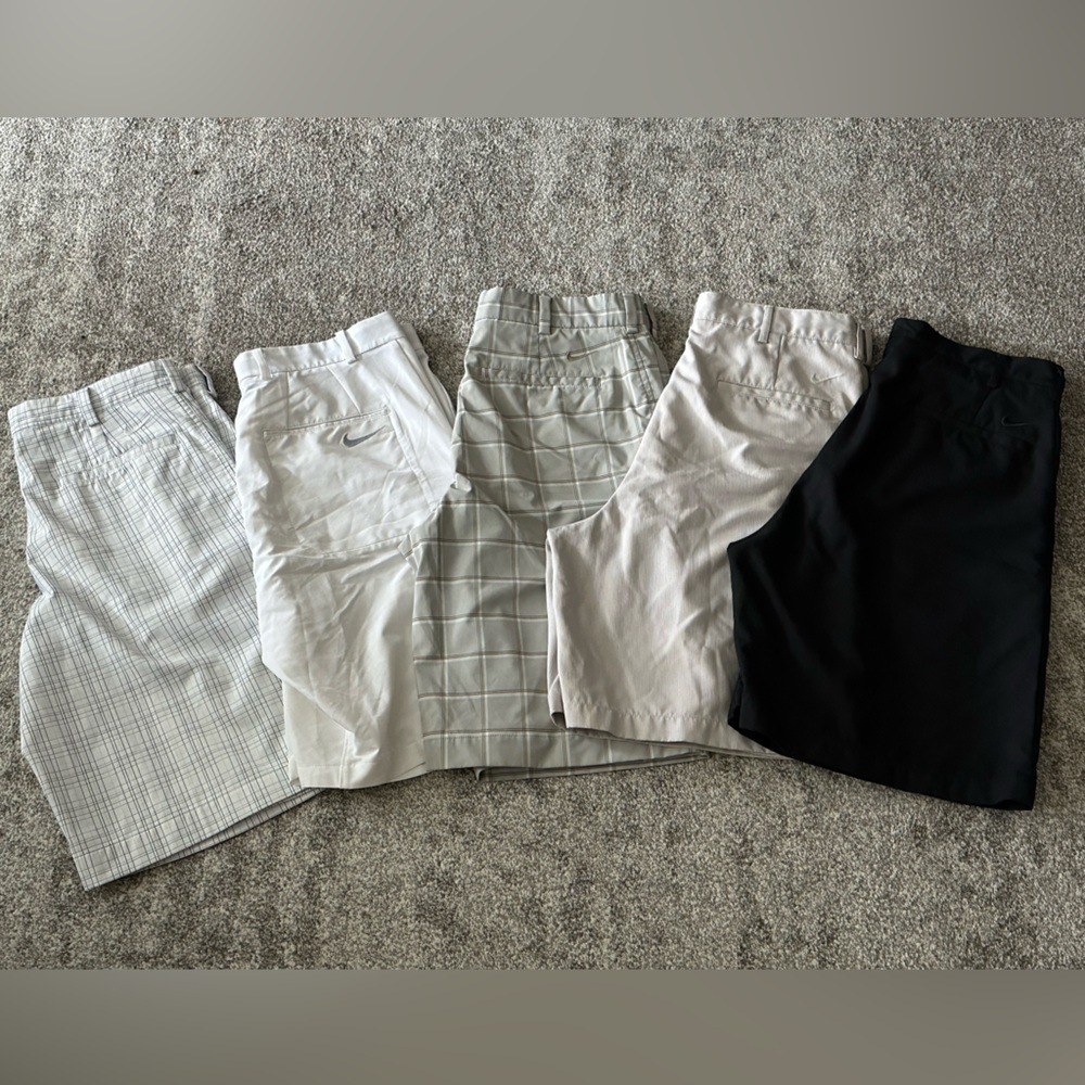 All 5! Men’s Nike Dri Fit Golf Shorts